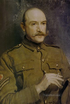 オーストラリアの画家アーサー・ストリートの肖像画 1917年 ジョージ・ワシントン・ランバートの肖像画 Oil Paintings
